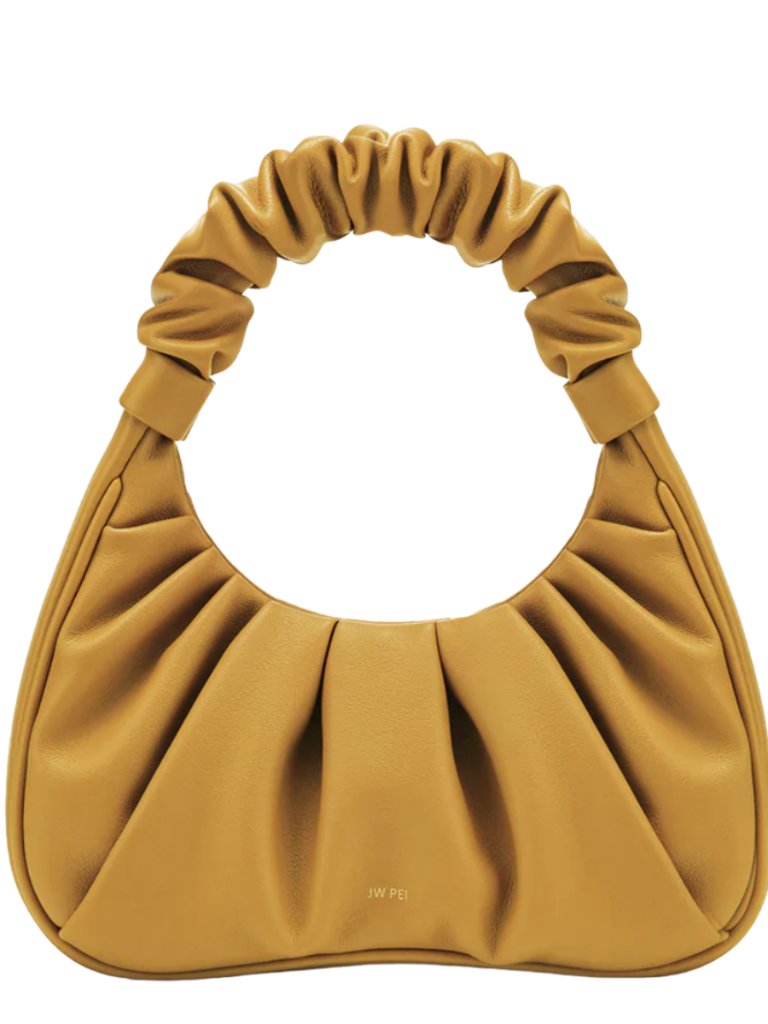 Jw Pei - Gabbi Ruched Hobo Handbag - Beer